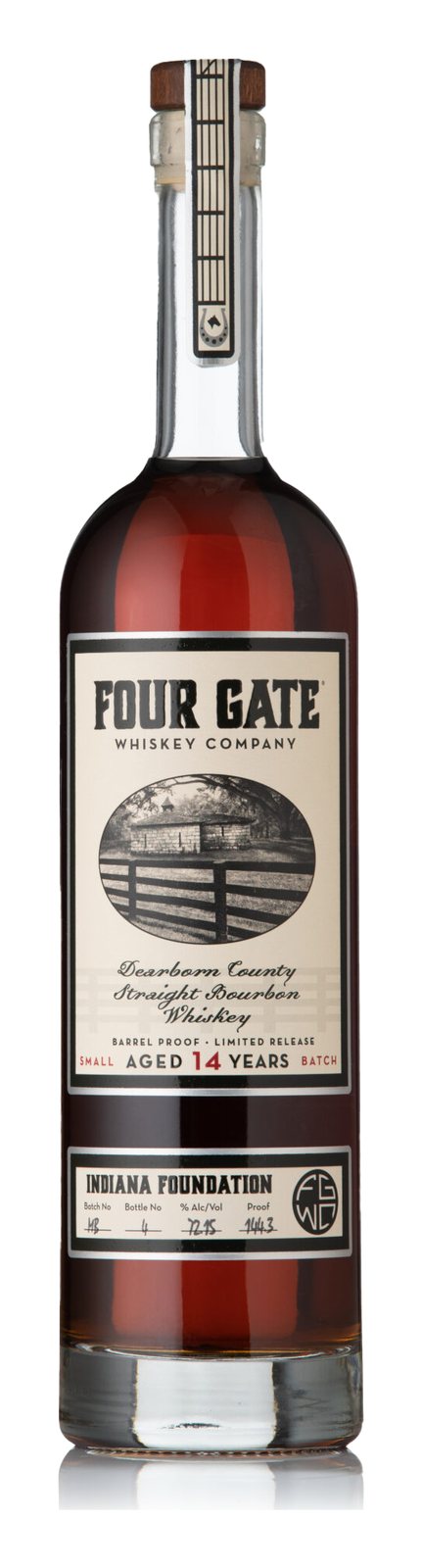 Indiana Foundation 14 Year bottle