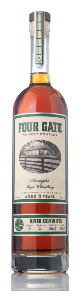 River Kelvin Rye 8 Year bottle