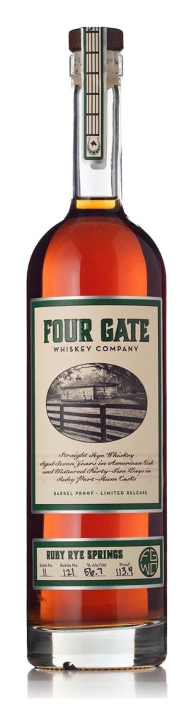 Ruby Rye Springs bottle