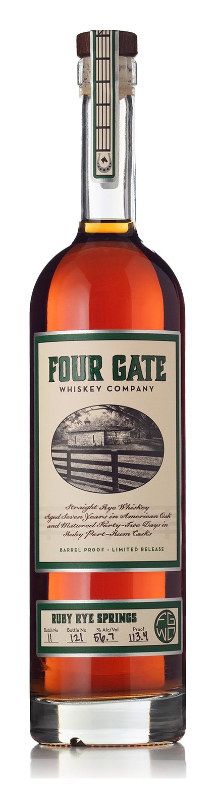 Ruby Rye Springs bottle