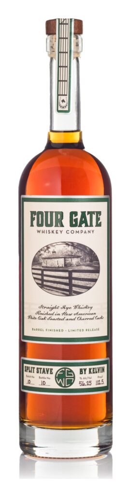 Split Stave by Kelvin Rye bottle