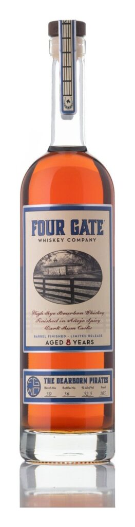 The Dearborn Pirates bottle